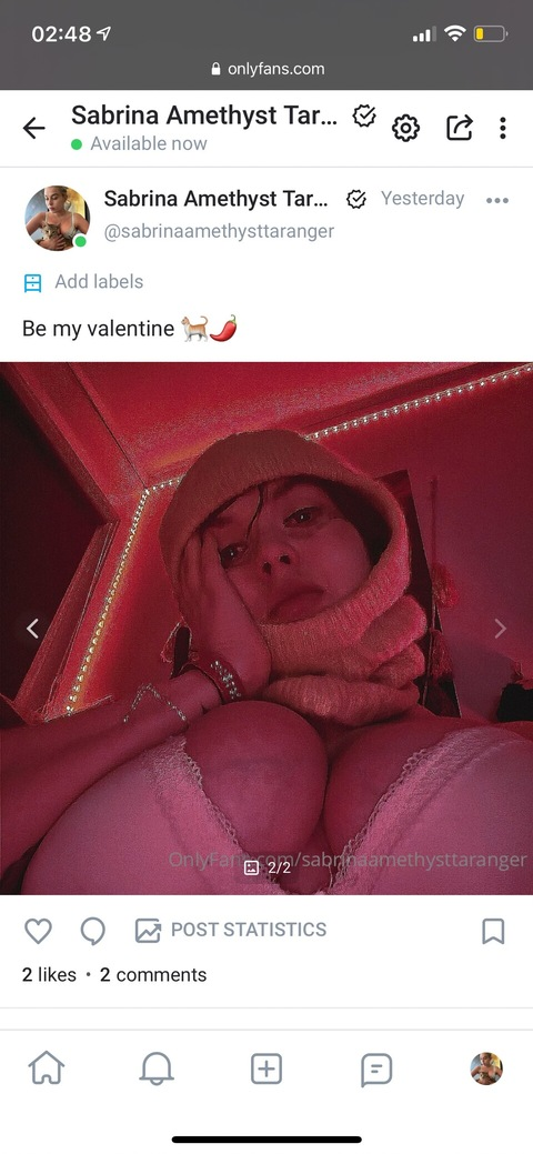 sabrinaamethysttaranger onlyfans leaked picture 1